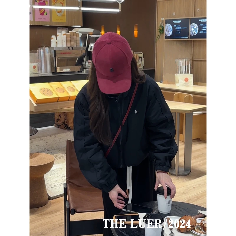 【LIUYI】追风日记~秋冬休闲时尚户外棉服外套1013
