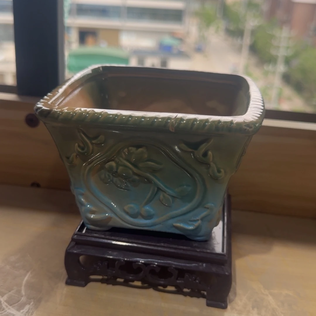 紫砂花盆粗陶粗陶