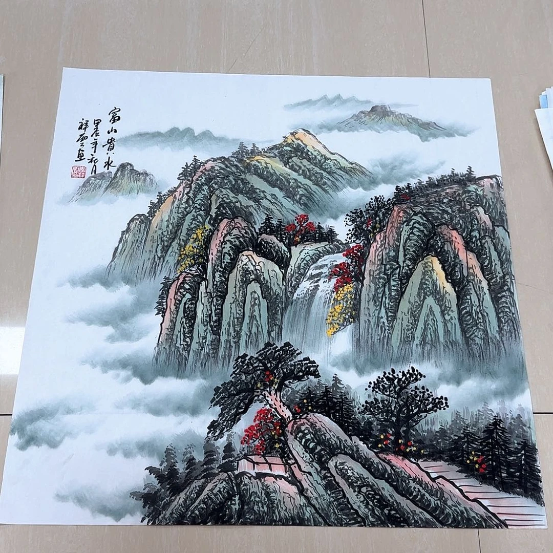 国画国画作品集一个