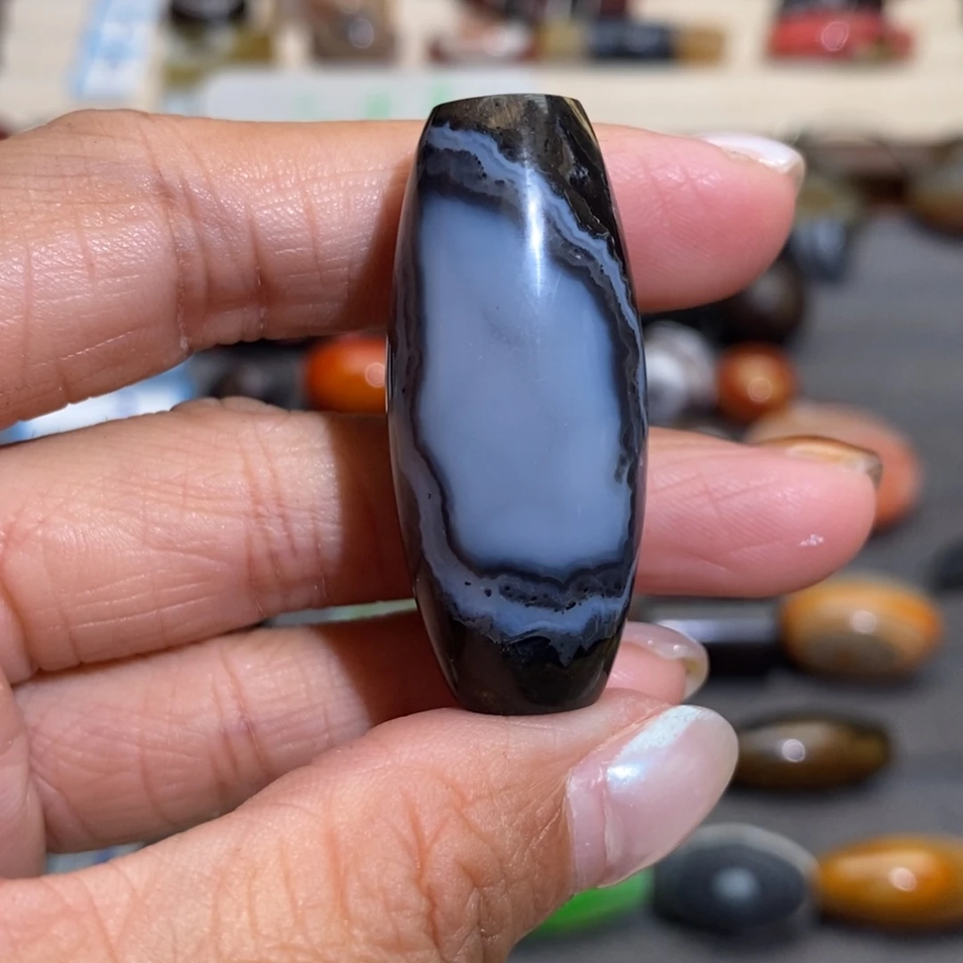 左***叶玛瑙/玉髓合金手链