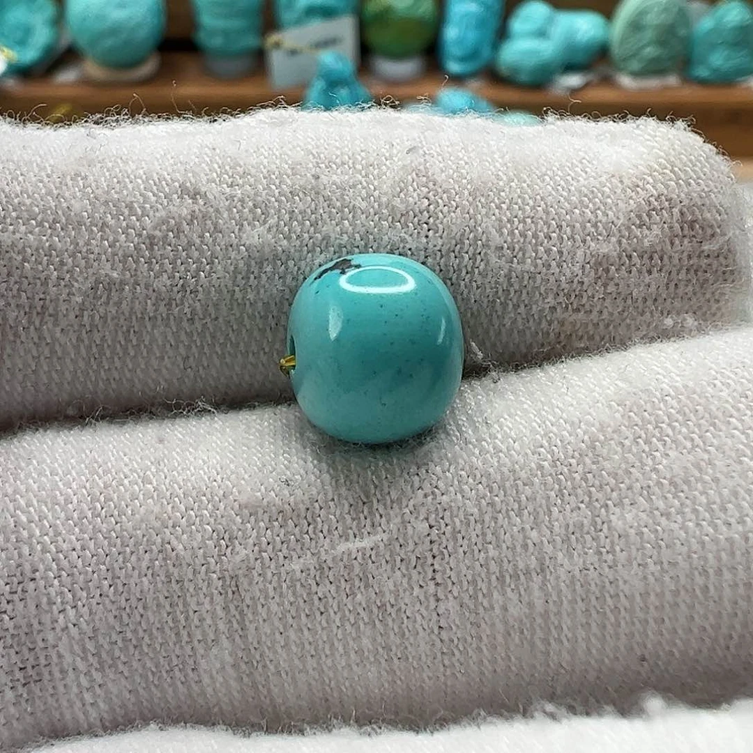 绿松石老型珠 未镶嵌