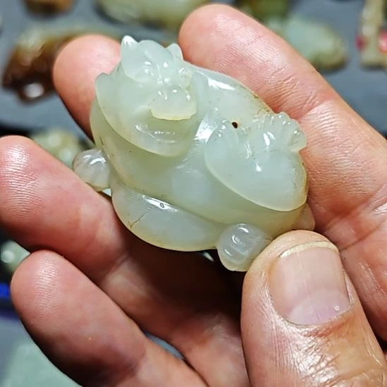 颈饰未镶嵌和田玉奇*果