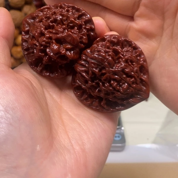 文玩核桃吊坠官帽49