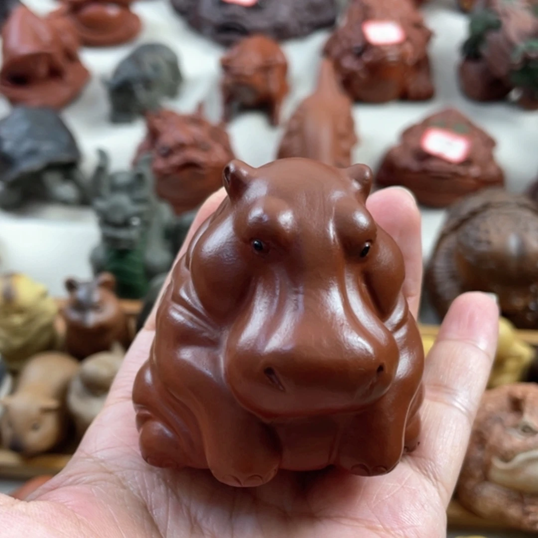 【闪购商品】紫砂茶宠紫砂河马