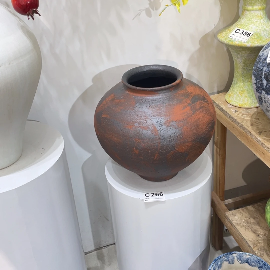 白泥花瓶景德镇陶瓷高度