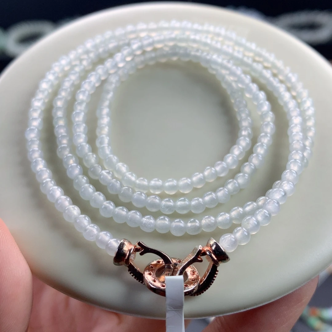 翡翠未镶嵌手链卡3.3