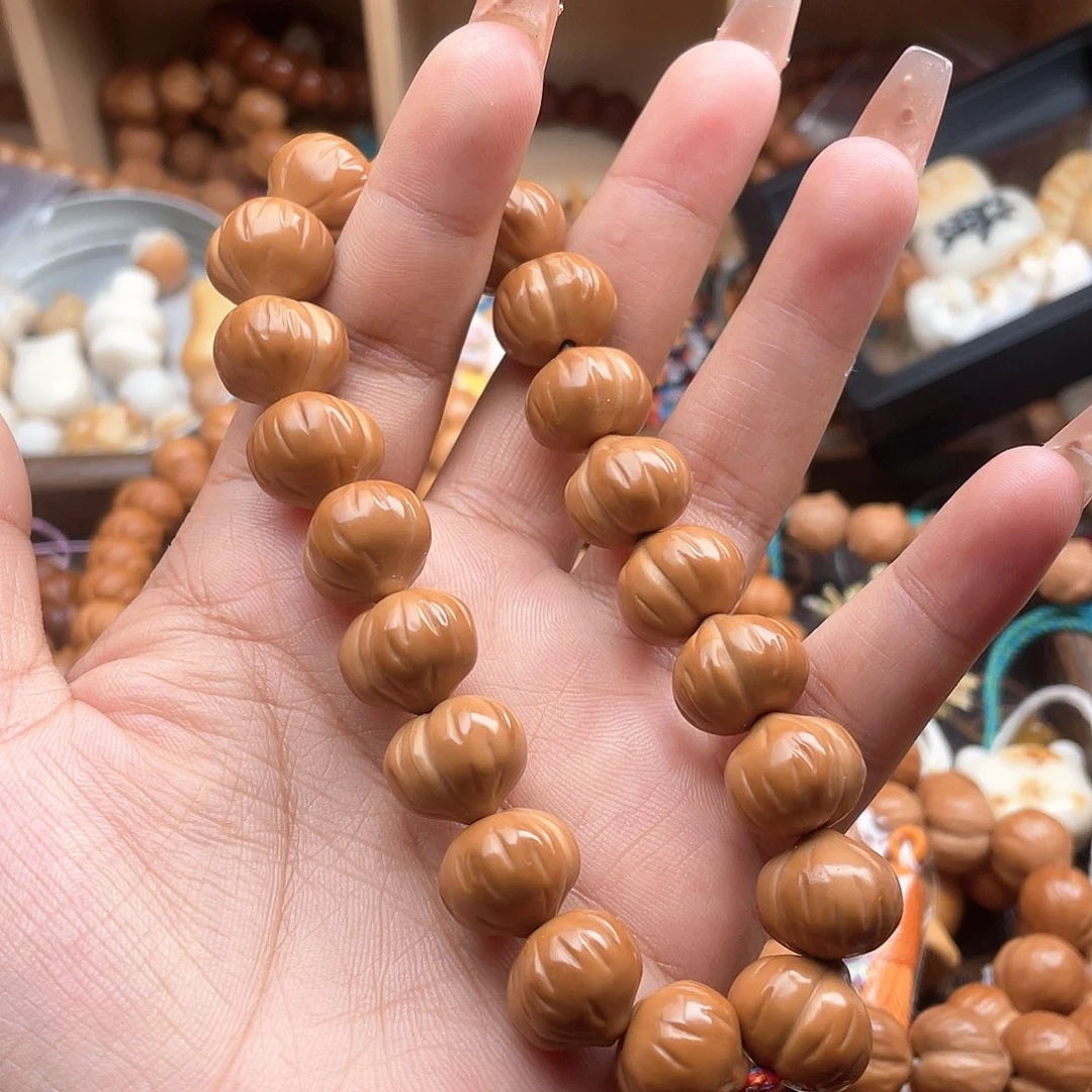 手串猴头核桃15+微瑕新品屁桃