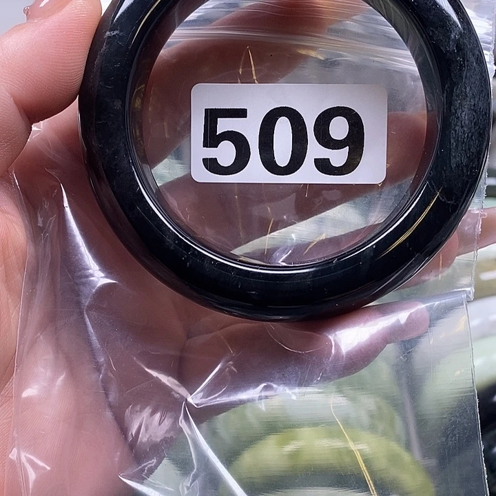 ****烟蛇纹石玉未镶嵌手镯