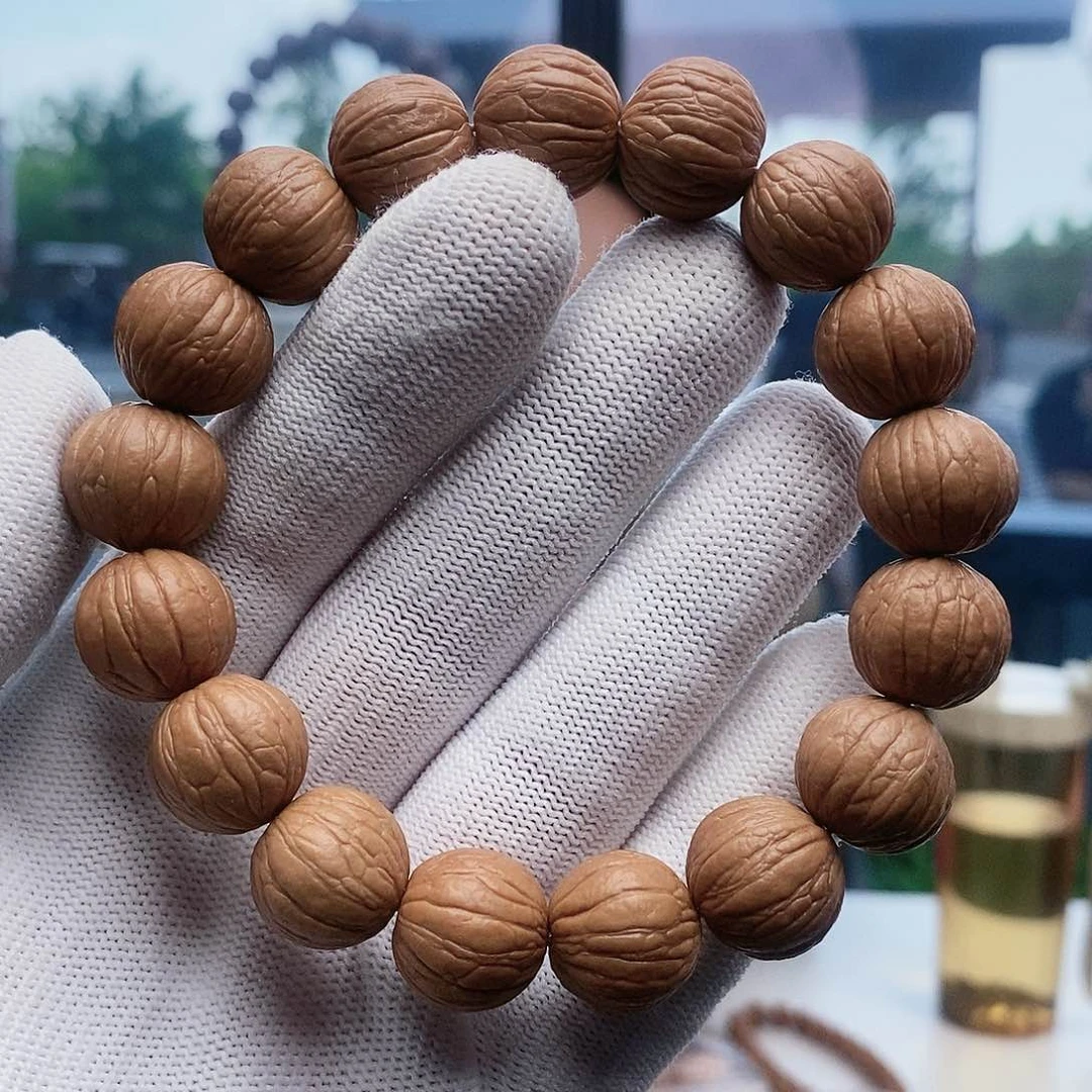 核桃手串/手链16地雷桩聚宝盆一滴溜圆