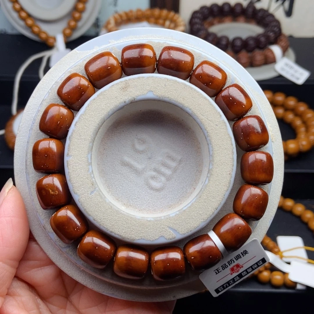 手串紫金鼠12mm精品近实心直切桶