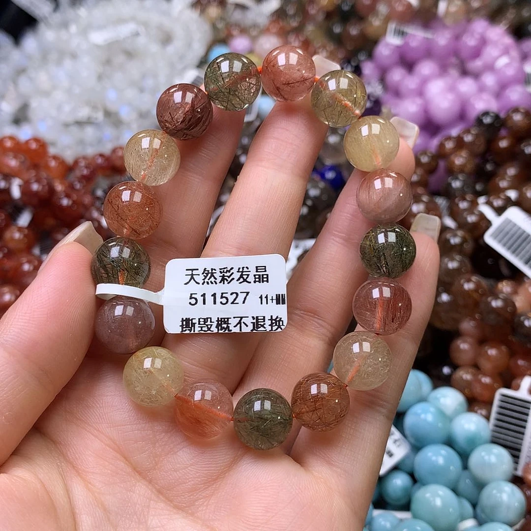 水晶手链未镶嵌，