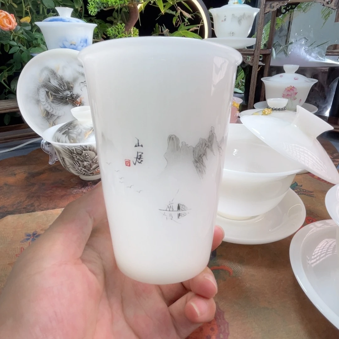 我***姨璞玉釉烧可乐杯山居