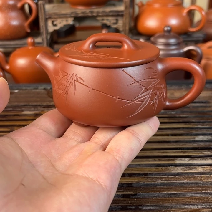 茶壶紫砂原矿紫砂手工制作