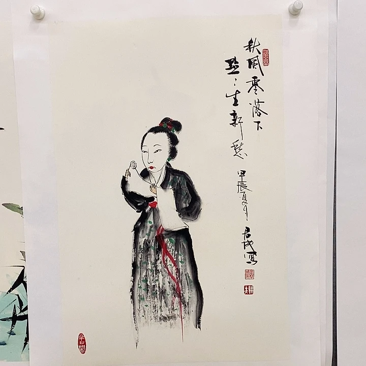 国画手写手绘作品173