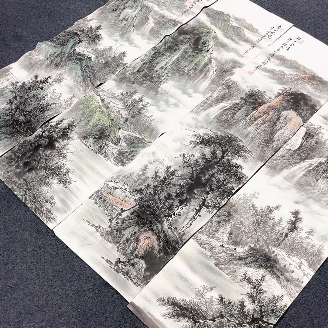 国画国画老师作品