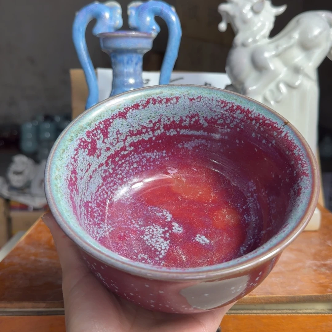 摆件郑家钧瓷摆件微瑕