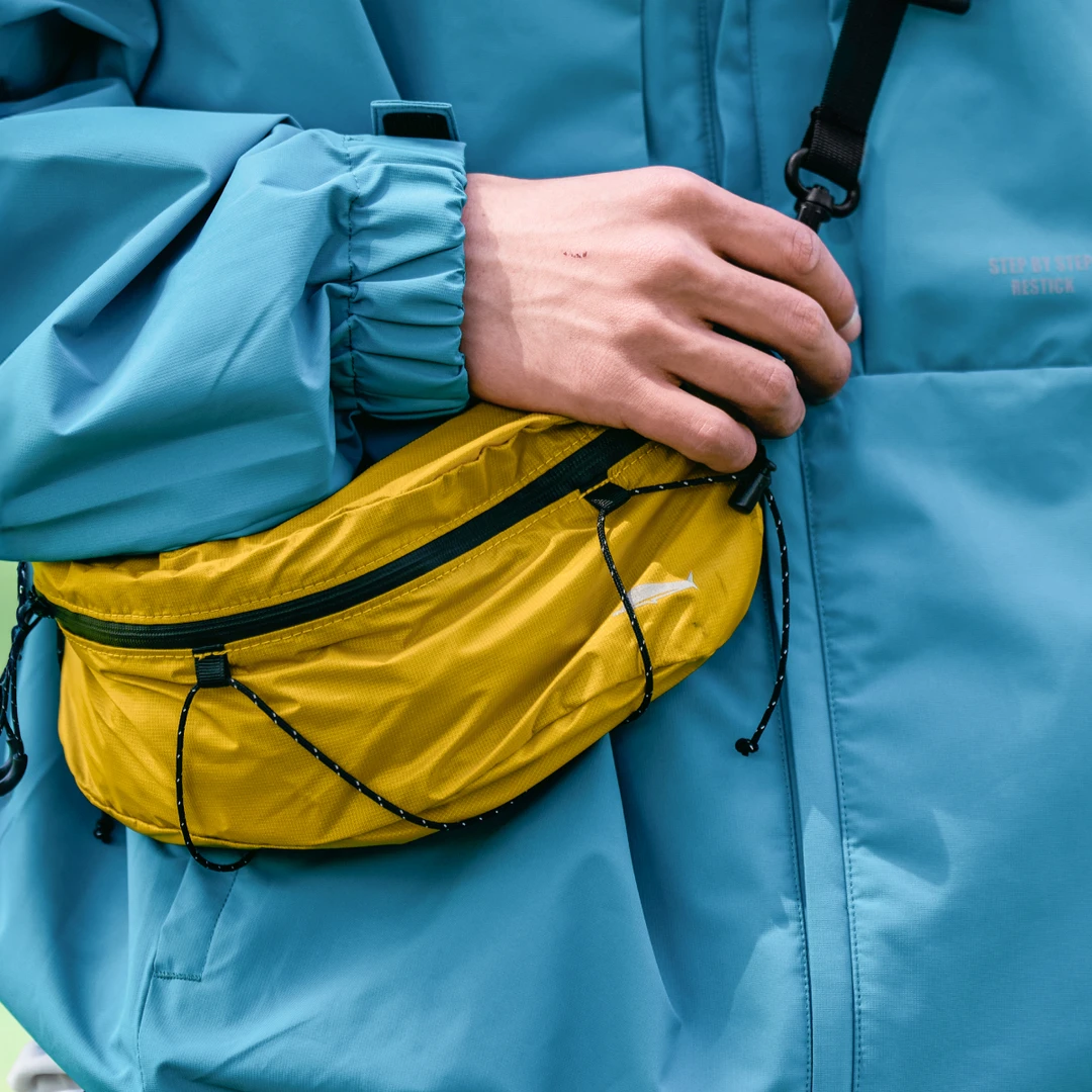 Restick轻量化多功能便携斜挎包骑行腰包-颜色随机（赠品链接勿拍）