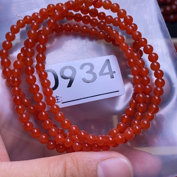 南红玛瑙手链合金?****?