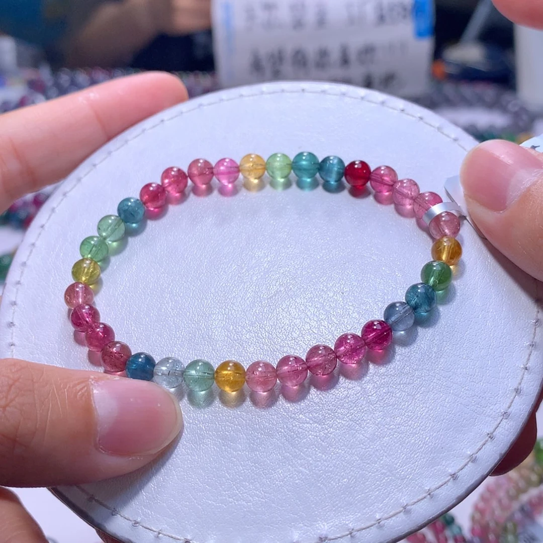 【闪购商品】未镶嵌手串碧玺5.3m