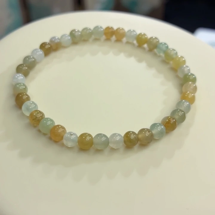 翡翠未镶嵌手链卡5.3福利款