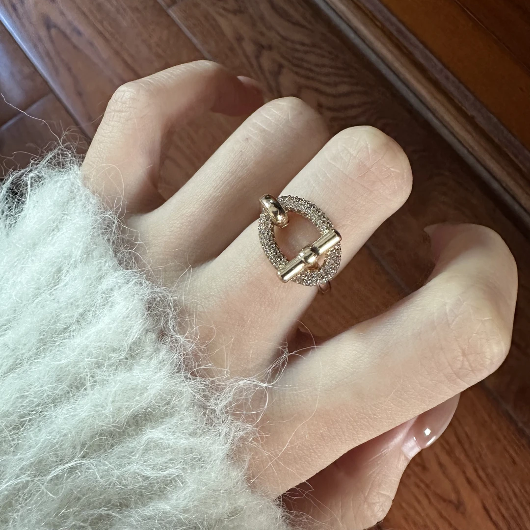 铜合金戒指 清｜0217【时尚轻奢】简约百搭经典精致气质中优雅