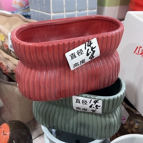 陶瓷外贸尾货多肉绿植陶瓷花盆