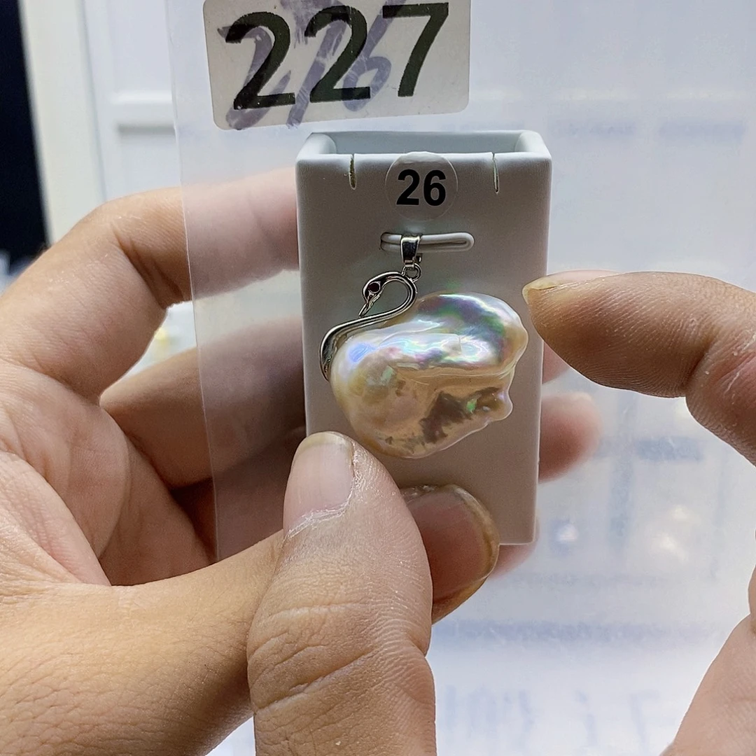 颈饰合金淡水珍珠