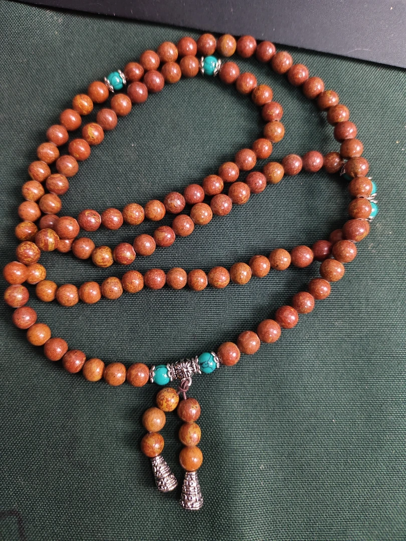 砭石精美砭石108颗手串