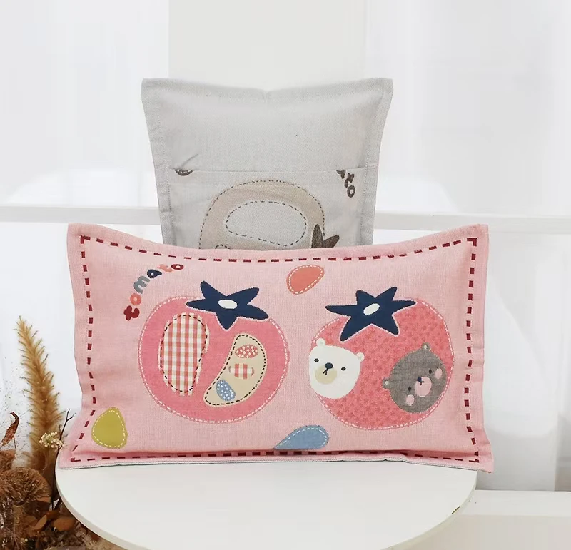 小尺寸纱布枕巾枕套二合一 40*60