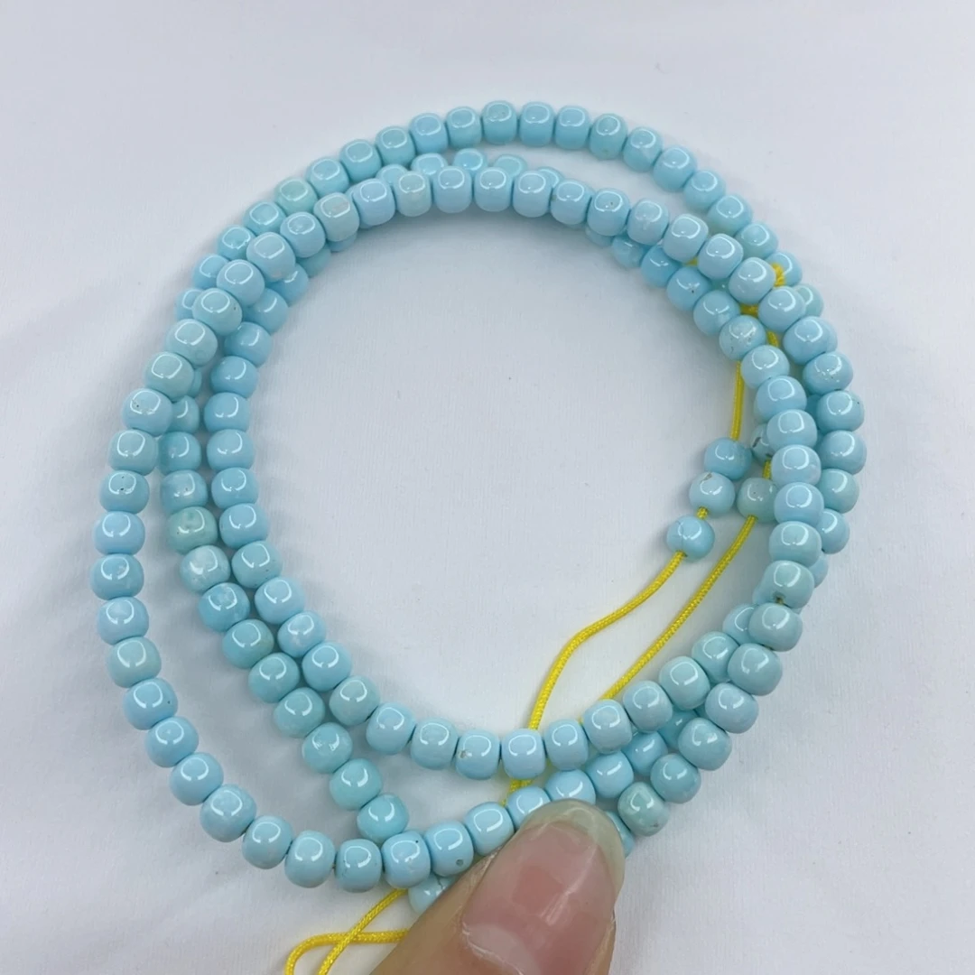 丽***绿松石未镶嵌颈饰