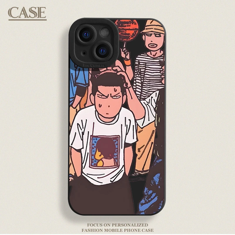 灌篮高手适用iPhone16ProMax手机壳15苹果14软13瞳影12磨砂11xsxr