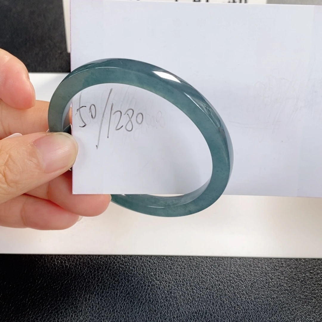 翡翠未镶嵌手镯天然翡翠