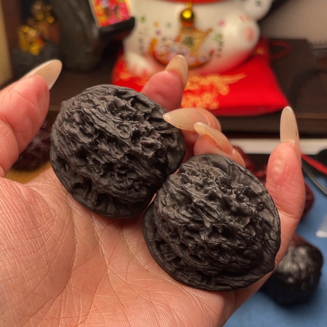 吊坠文玩核桃麦虎漏