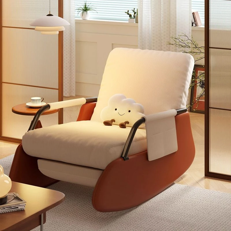 【品质厂家】摇椅大人休闲躺椅阳台舒适懒人椅可椅子单人沙发客厅久