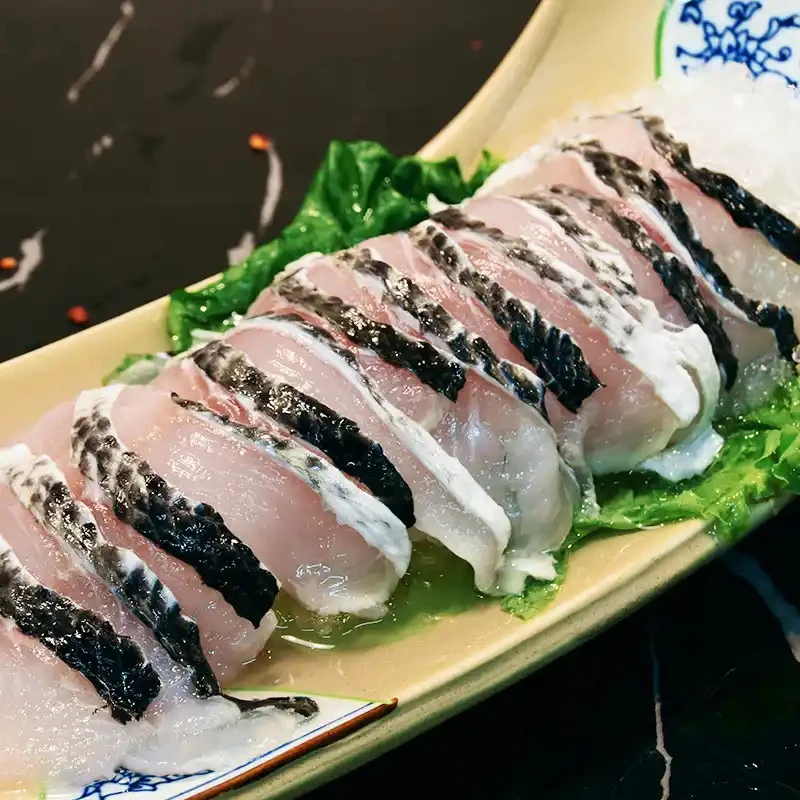 袋装纯黑鱼冷冻生鱼免浆黑鱼片半成品250g（无料包）10袋