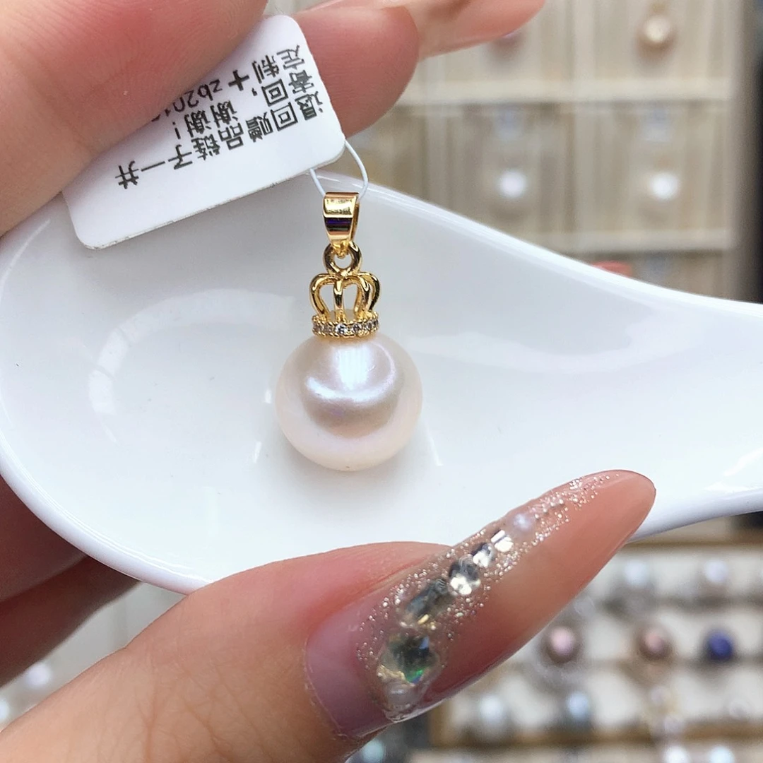 淡水珍珠合金颈饰