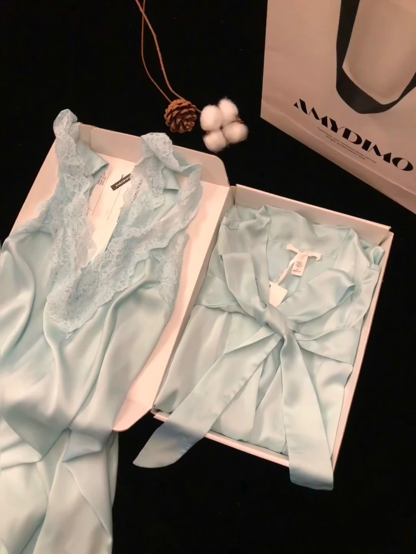 五连拆【睡裙对对碰】（80-180斤）蕾丝甜美风