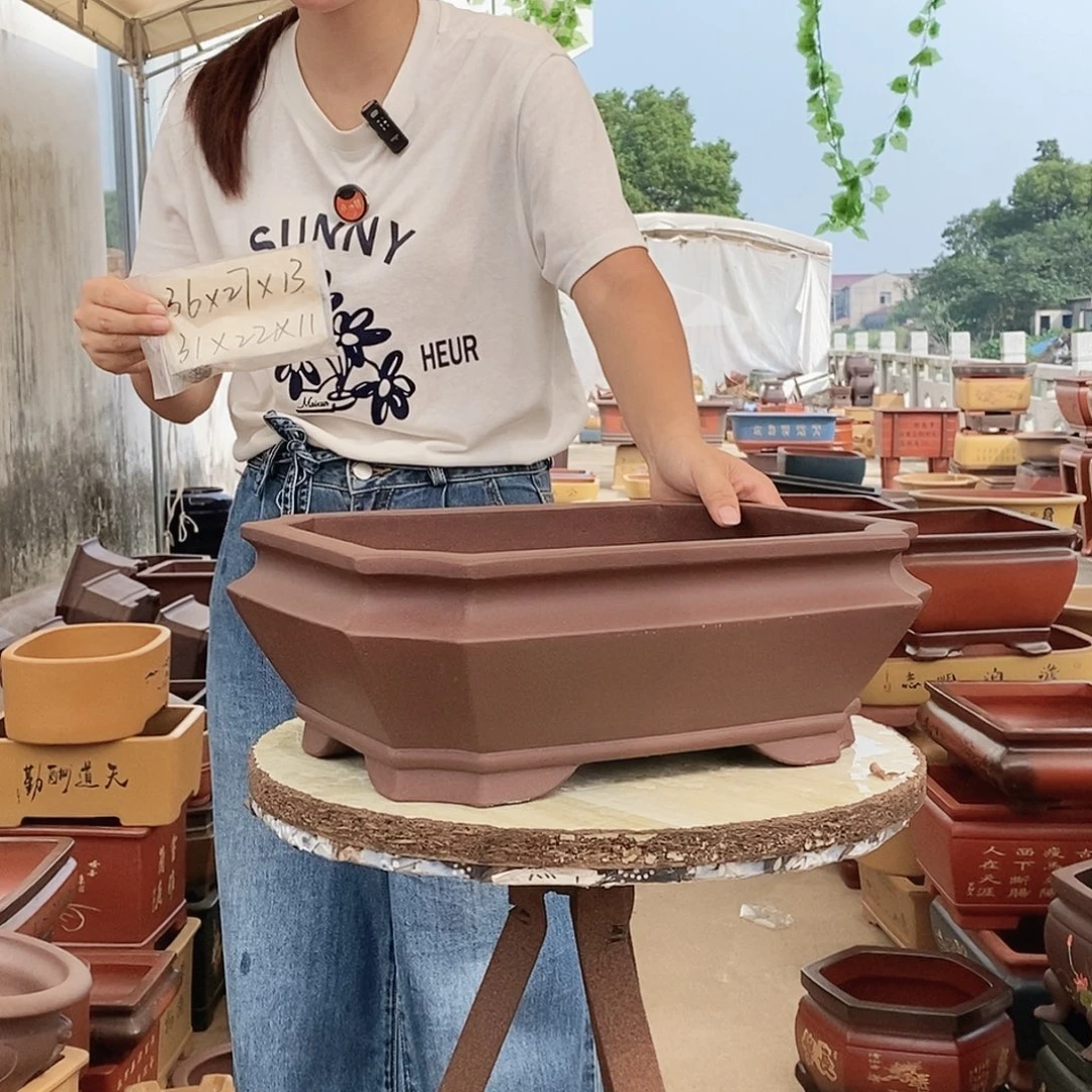花盆段泥紫砂花盆