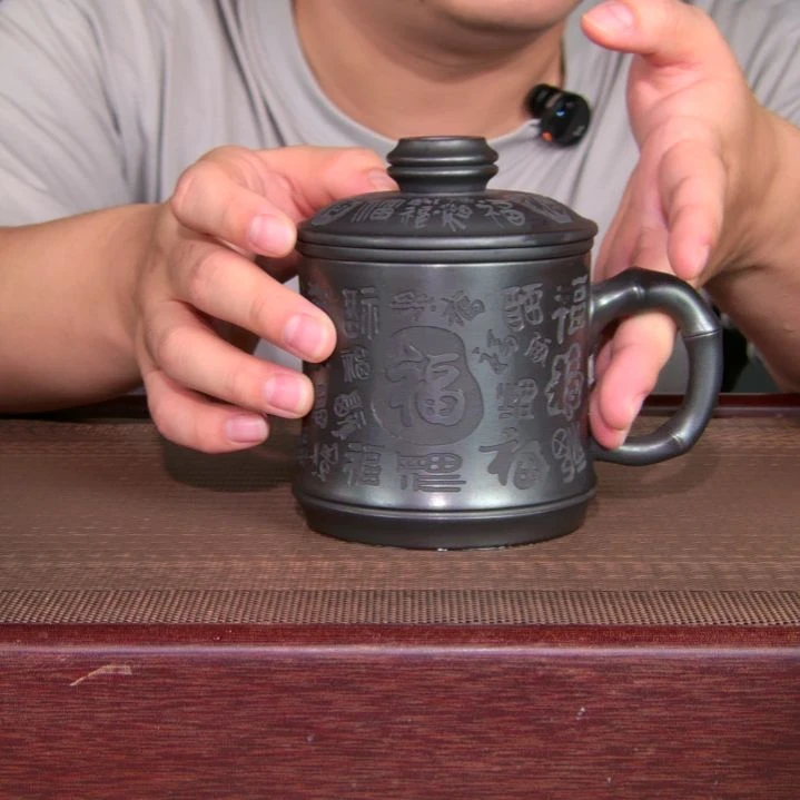 茶杯紫砂高货放漏