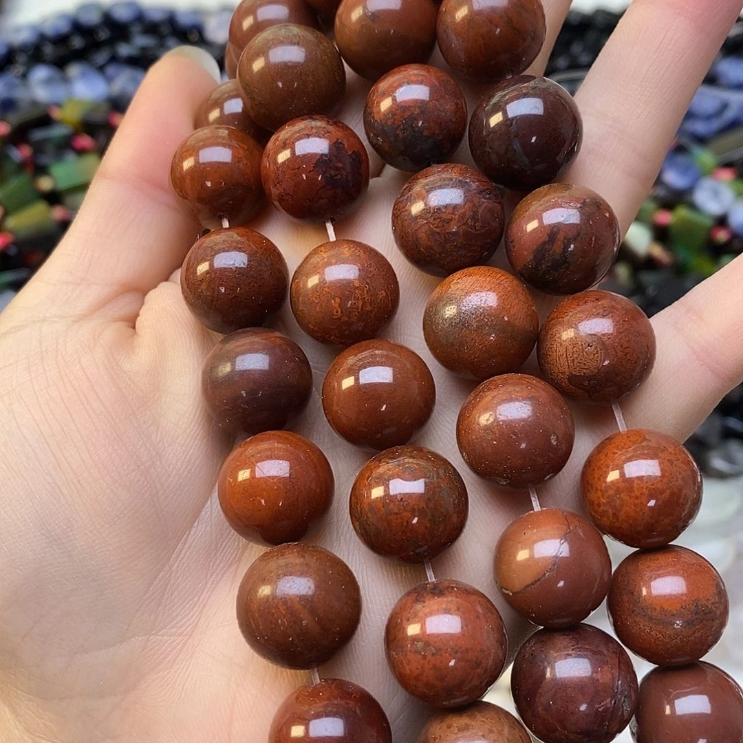 玛瑙/玉髓未镶嵌珠宝半成品卡十五战国红一条