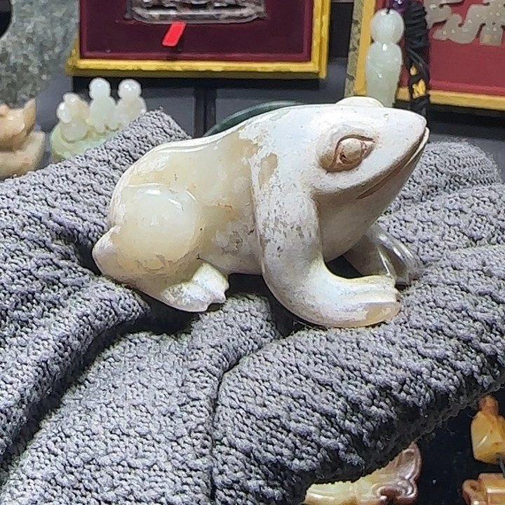 和田玉未镶嵌摆件