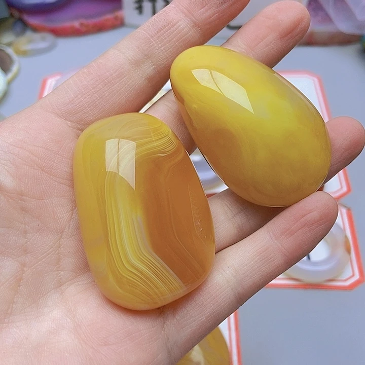 【闪购商品】玛瑙/玉髓珠宝半成品未镶嵌好*缘