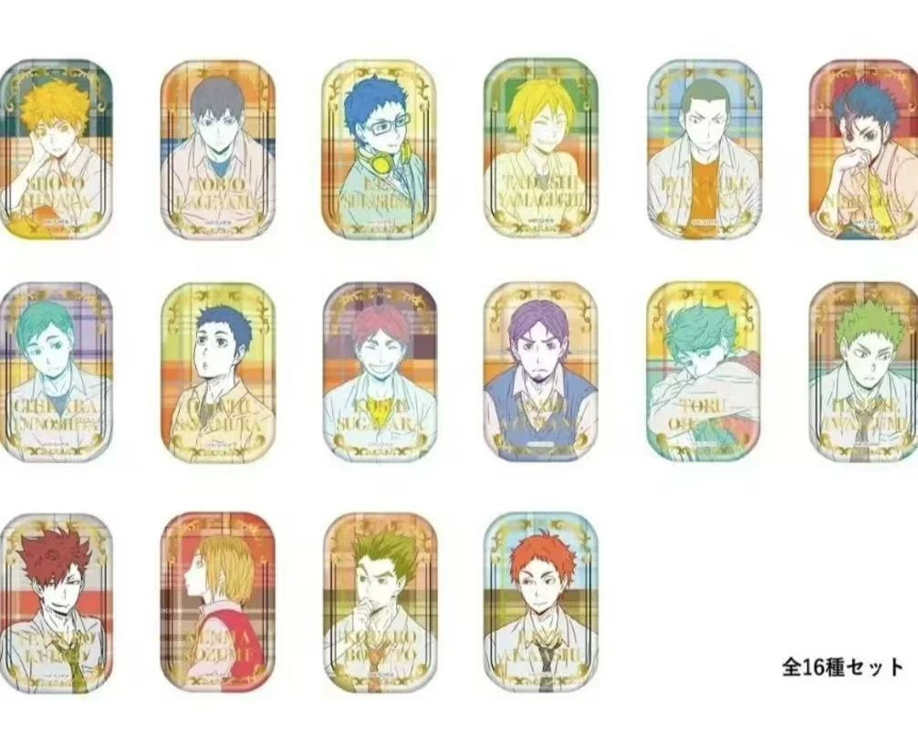 《八酱拆卡》排球少年烫金方1/3混池转盘盲盒（默认代拆）