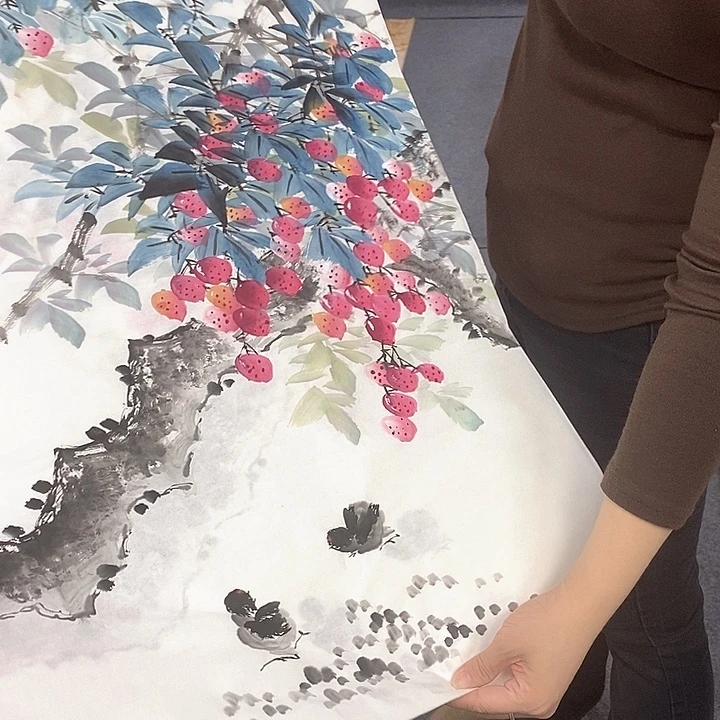 国画国画作品手绘