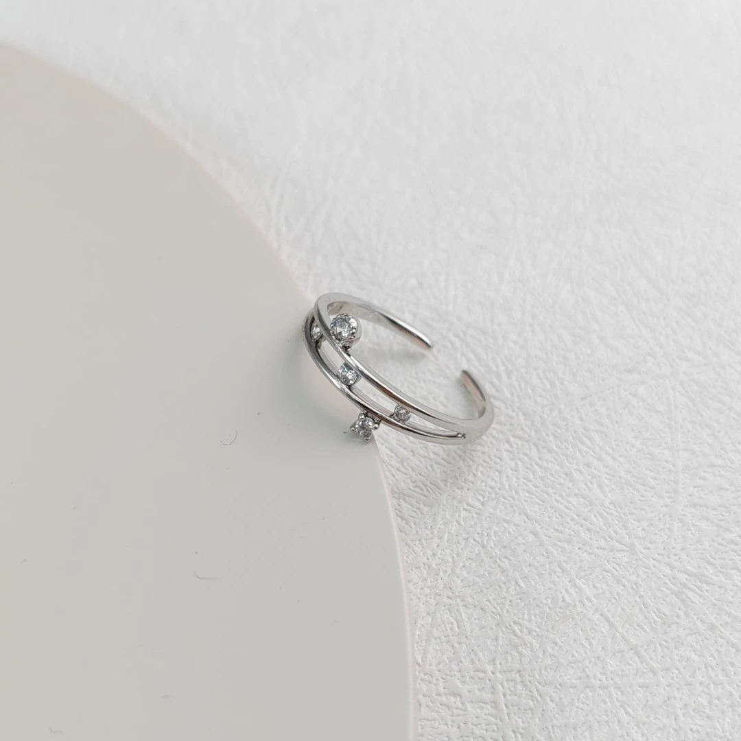 XUPING/旭平首饰 合金合成锆石戒指 【潘生福利】 戒指 X000988255