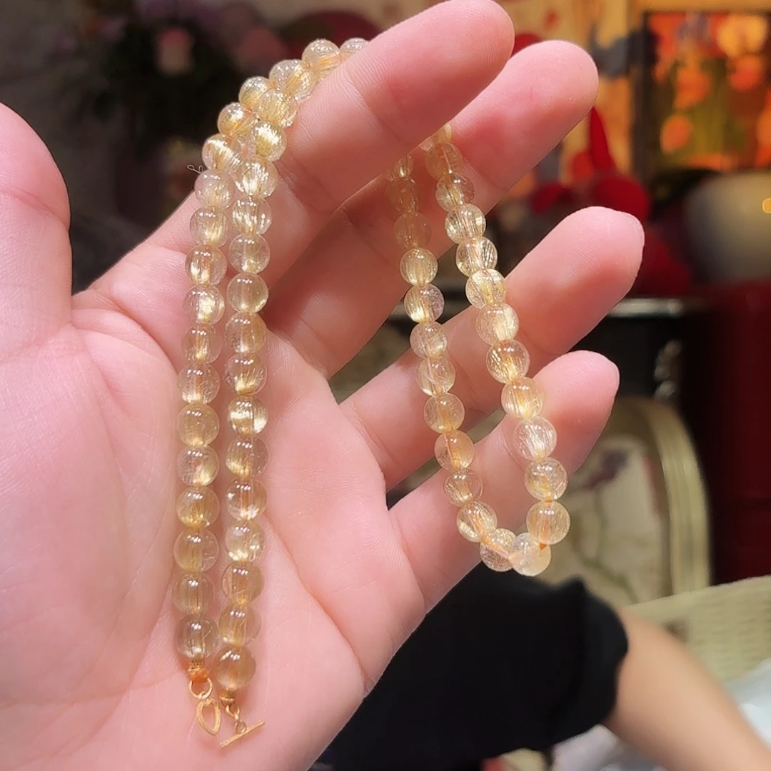 水晶手串未镶嵌7.2毫米
