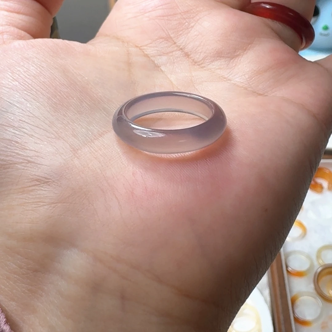 未镶嵌戒指玛瑙/玉髓503港 18