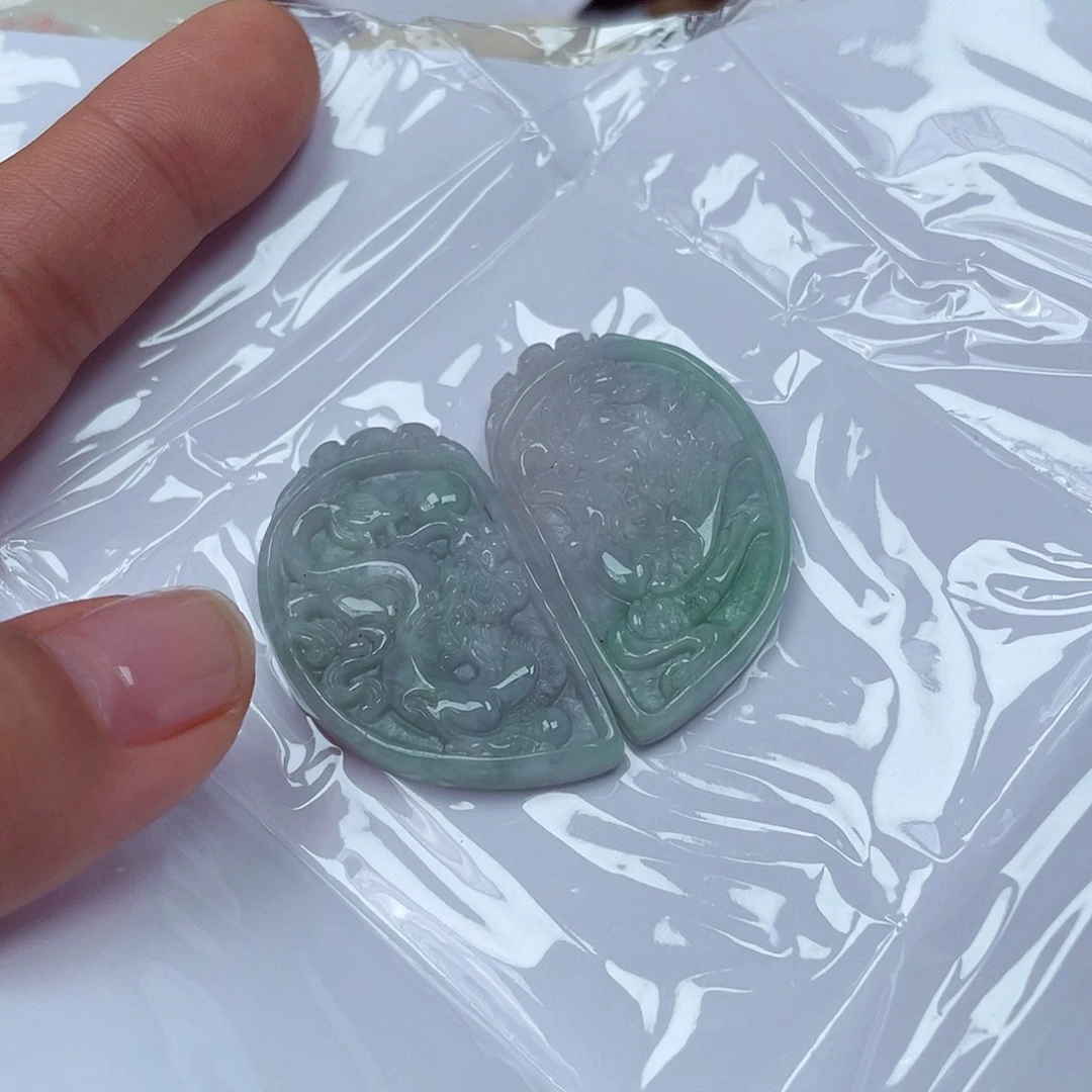 翡翠未镶嵌颈饰天然缅甸A货翡翠