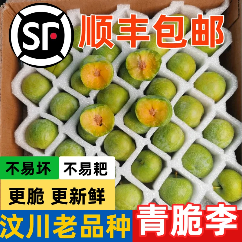 【顺丰】四川脱骨李脆李当季新鲜脆甜多汁水果