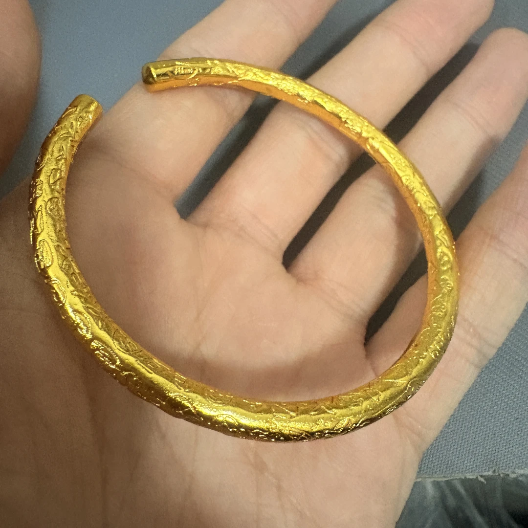 铜合金手镯   时尚百搭diy开口手镯多样性发一zy72